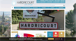 Desktop Screenshot of hardricourt.fr